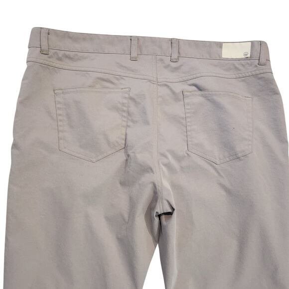 Peter Millar Stretch Chino Performance Golf Pants Khaki 5-pocket EB66 size 40x32 - Picture 5 of 14